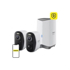 Fotografie Baseus N1 Plus 2K Outdoor Camera Set recenzía