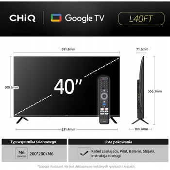 CHiQ L40FT recenze