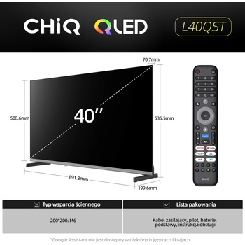 CHiQ L40QST recenze
