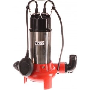 Fotografie EXTOL PREMIUM el. ponorné kalové s řezacím nožem, 1100W, 9,5 m, SP 1  recenzía