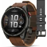 Garmin Fenix 8 PRO 47mm AMOLED Sapphire Carbon grey/Chestnut 010-03198-40 recenze