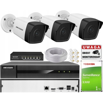 Obrázok Hikvision KIT IPCAM-B4-HWN hodnotenie