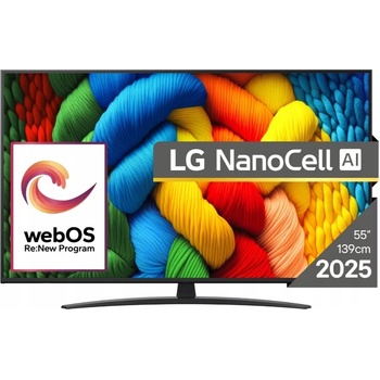 LG 55NANO81A3A recenze