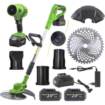 Procraft SPTA24BL-PB18 sada aku vyžínač PTA24Bl a aku fukar PB18 recenze