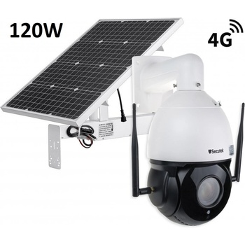 Secutek SBS-NC79G-30X se solárním dobíjením 120W / 60A recenze