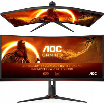 Obrázok AOC Gaming CU34G2XP/BK hodnotenie