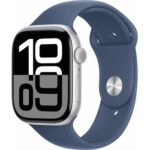 Apple Watch Series 10 46mm Aluminium Case with Denim Sport Band – S/M MWWL3QH/A recenze