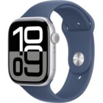 Apple Watch Series 10 GPS + Cellular 46mm Aluminium Denim Sport Band – M/L MWY13ET/A recenze