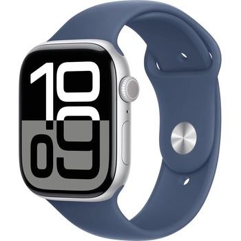 Apple Watch Series 10 GPS + Cellular 46mm Aluminium Denim Sport Band – M/L MWY13ET/A recenze