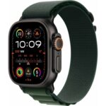 Apple Watch Ultra 2 49mm Black Titanium Case with Dark Green Alpine Loop – Small MX4Q3CM/A recenze