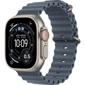 Fotografie Apple Watch Ultra 3 GPS + Cellular 49mm Natural Case Anchor Ocean Band MEWH4QP/A recenzía