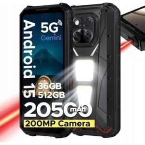 Fotografie Doogee V Max LR 5G 16GB/512GB Armor Black  recenzía