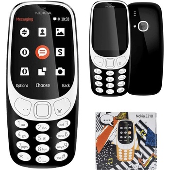 Nokia 3310 2017 Dual SIM Black recenze