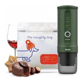 The naughty dog vánoční edice Outin set – Forest Green recenze