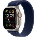Apple Watch Ultra 2 GPS+ Cellular 49mm Natural Titanium Case with Modrá Trail Loop MX4L3FD/A recenze