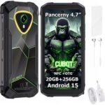 CUBOT KingKong Mini 4 8GB/256GB Black Green recenze