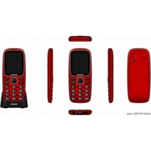 Fotografie Mesmed Mescomp MT-166 Edgar Elegant SOS 4G Red  recenzía