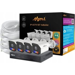 Fotografie Myers 8CH IP KIT 4 ks  recenzía