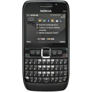 Fotografie Nokia E63 Black  recenzía