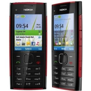 Fotografie Nokia X2-00 Black/Red  recenzía