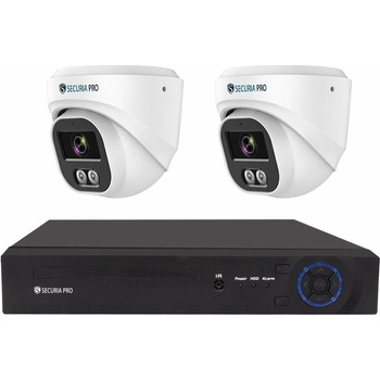 Securia 2 kamerový systém NVR2CHV6S W recenze