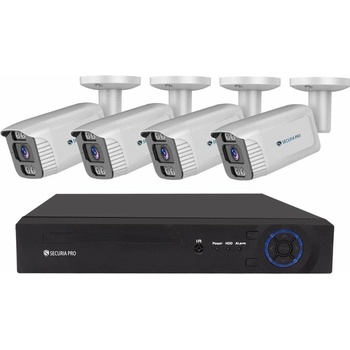 Securia Pro IP 4 kamerový systém NVR4CHV6S W recenze