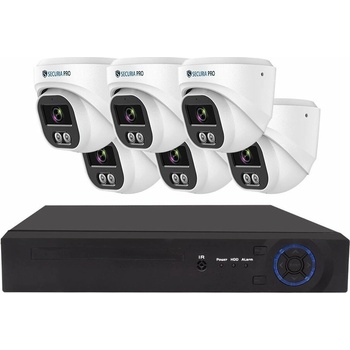 Securia Pro IP 6 kamerový systém NVR6CHV6S W DOME recenze