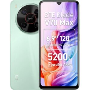 Fotografie ZTE Blade V70 Max Lake green recenzía