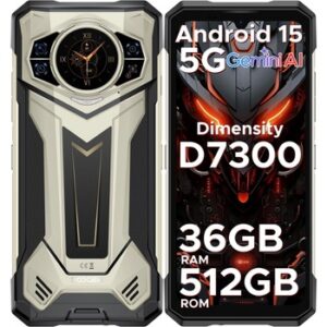 Fotografie Doogee S200 Plus 5G 16GB/512GB Gold  recenzía