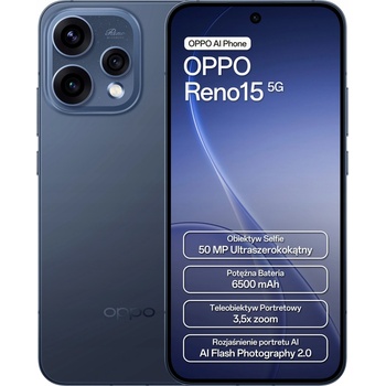 Oppo Reno15 8GB/512GB Blue recenze