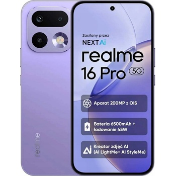 Realme 16 Pro 8GB/256GB Orchid Purple recenze