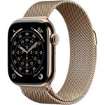 Apple Watch Series 11 GPS + Cellular 42mm Gold Titanium Case with Gold Milanese Loop MF8Y4WF/A recenze