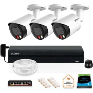 Fotografie DAHUA 3x kamera IPC HFW2849S S IL 0280B recenzía