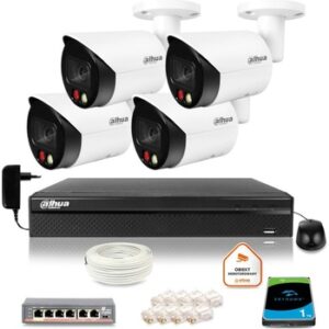 Fotografie DAHUA 4 dome kamer 1Z40152B4 recenzía