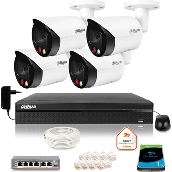 Obrázok DAHUA 4 dome kamer 1Z40152B4 hodnotenie