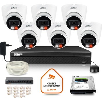 Obrázok DAHUA 6 kamer IPC HDW1439V A IL hodnotenie