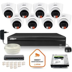 Fotografie DAHUA 8 kamer IPC HDW1439V A IL recenzía