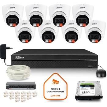 Obrázok DAHUA 8 kamer IPC HDW1439V A IL hodnotenie