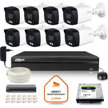 Obrázok DAHUA 8 kamer IPC HFW1439TL1 A IL 4Mpx hodnotenie