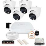 Dahua 4 dome kamery 1Z51752K4 recenze
