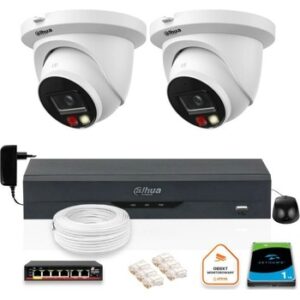 Fotografie Dahua SADA 2 IP kamer IPC HDW2849TM S IL Z37415T2 recenzía