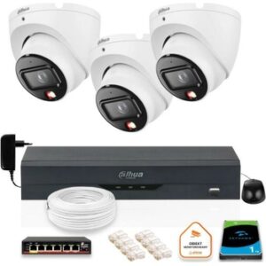 Fotografie Dahua SADA 3 IP kamer IPC HDW1639T A IL 0280B S6 recenzía
