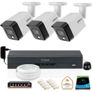 Fotografie Dahua SADA 3 IP kamer PC HFW1839TC A IL 0280B S6 recenzía