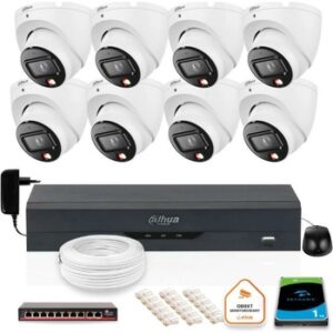 Fotografie Dahua SADA 8 IP kamer IPC HDW1639T A IL 0280B S6 recenzía