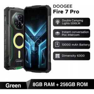 Fotografie DOOGEE Fire 7 Pro 32GB/256GB Green recenzía