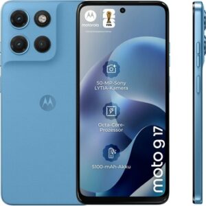 Fotografie Motorola Moto G17 4GB/128GB PANTONE Alaskan Blue recenzía