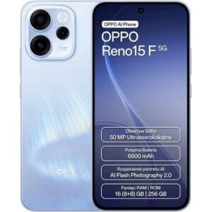 Fotografie Oppo Reno15 F 8GB/256GB Blue recenzía