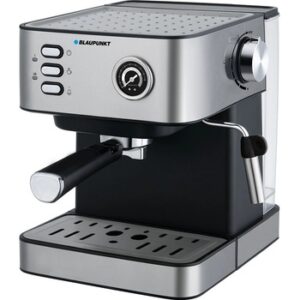 Fotografie Pákový tlakový kávovar Blaupunkt CMP312 850 W, stříbrná/šedá  recenzía