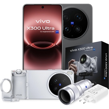 VIVO X300 Ultra 16GB/1TB Photographer Kit Volcano Black recenze