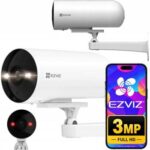 EZVIZ 2K H5 PoE Venkovní s duálním světlem a slotem pro SD kartu recenze